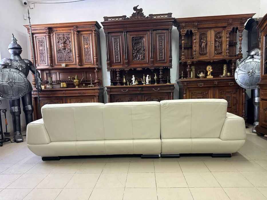 Шкіряний кутовий диван угловой кожа 6890 меблі з Європи