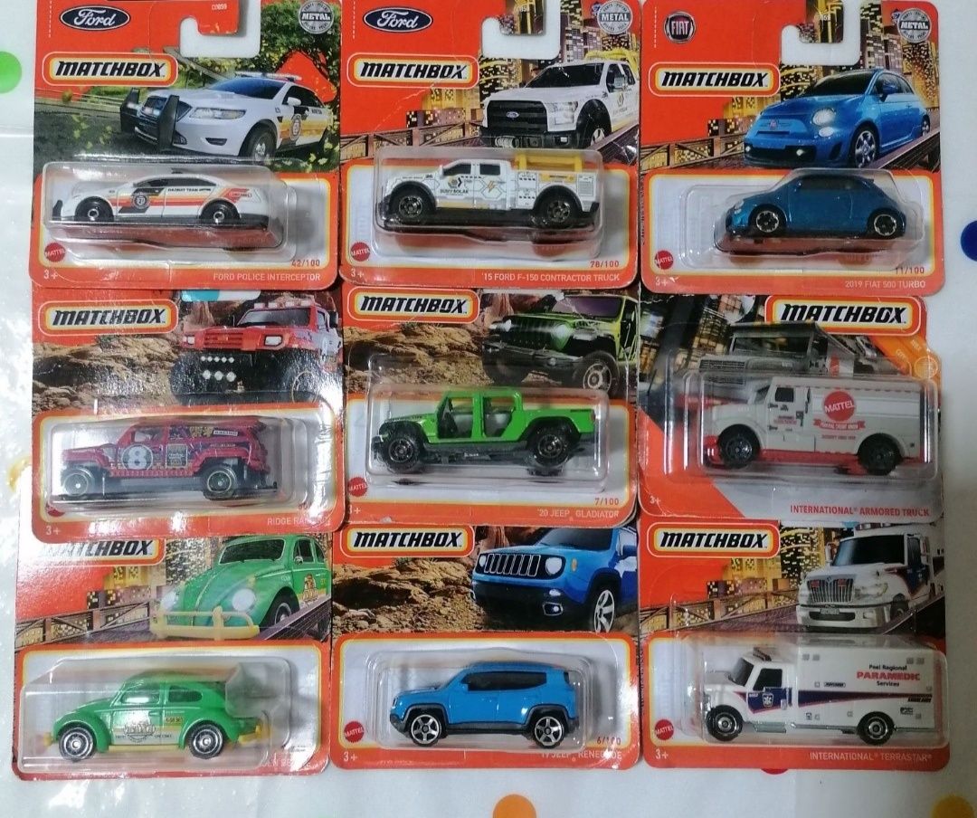 Hotwheels e matchbox