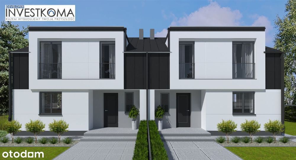 Dom - bliźniak - NOWY KIEDRZYN Częstochowa etap I