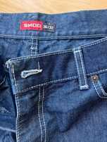 Spodnie spodenki Jeans krótkie 3/4 - SMOG. Rozm. 36/32  - L - XL