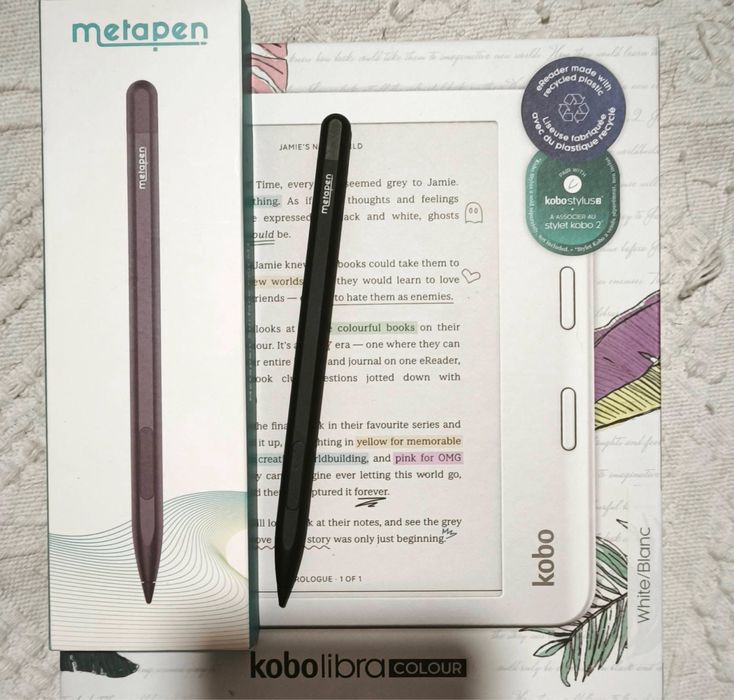 Kobo libra color + pen
