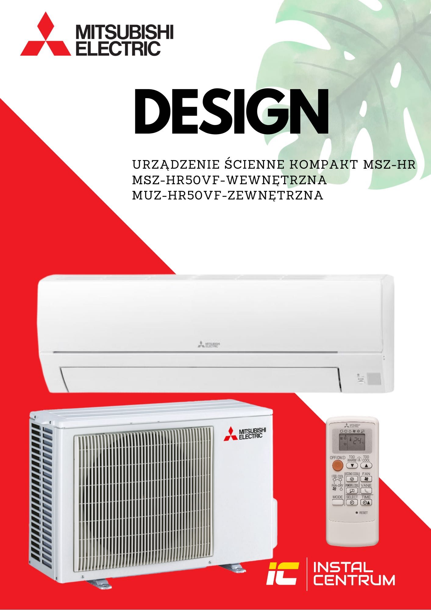 klimatyzacja Mitsubishi Electric MSZ-HR 5 KW, MONTAŻ CAŁA POLSKA