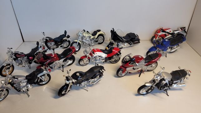 Motocykle maisto różne modele