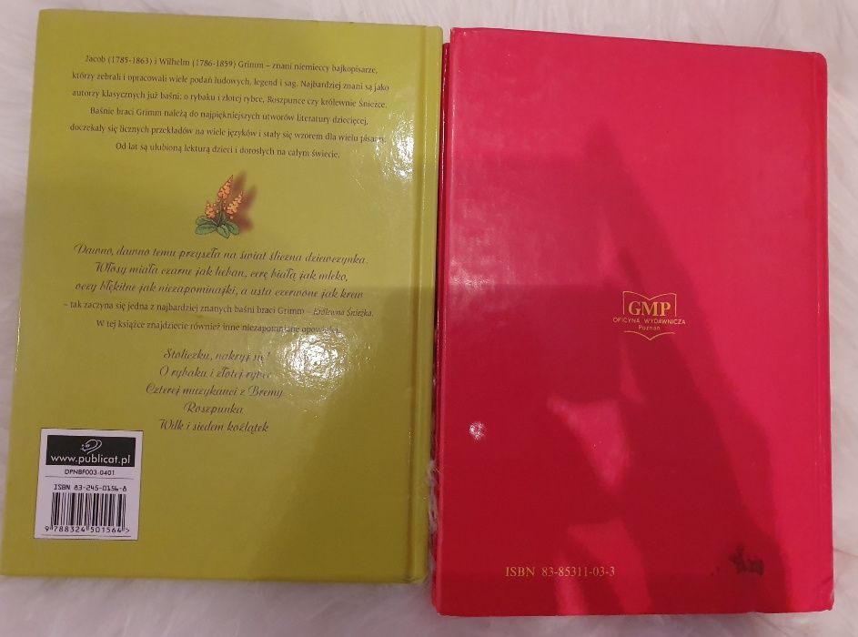 Bajki:Pinokio - Carlo Collodi, Jacob i Wilhelm Grimm, bajki dla dzieci