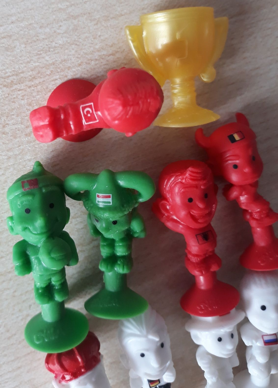 Fussball stikeez figurki Football Euro 2016 zestaw 10szt