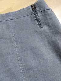 Szara spódnica jeansowa Quiosque 38.