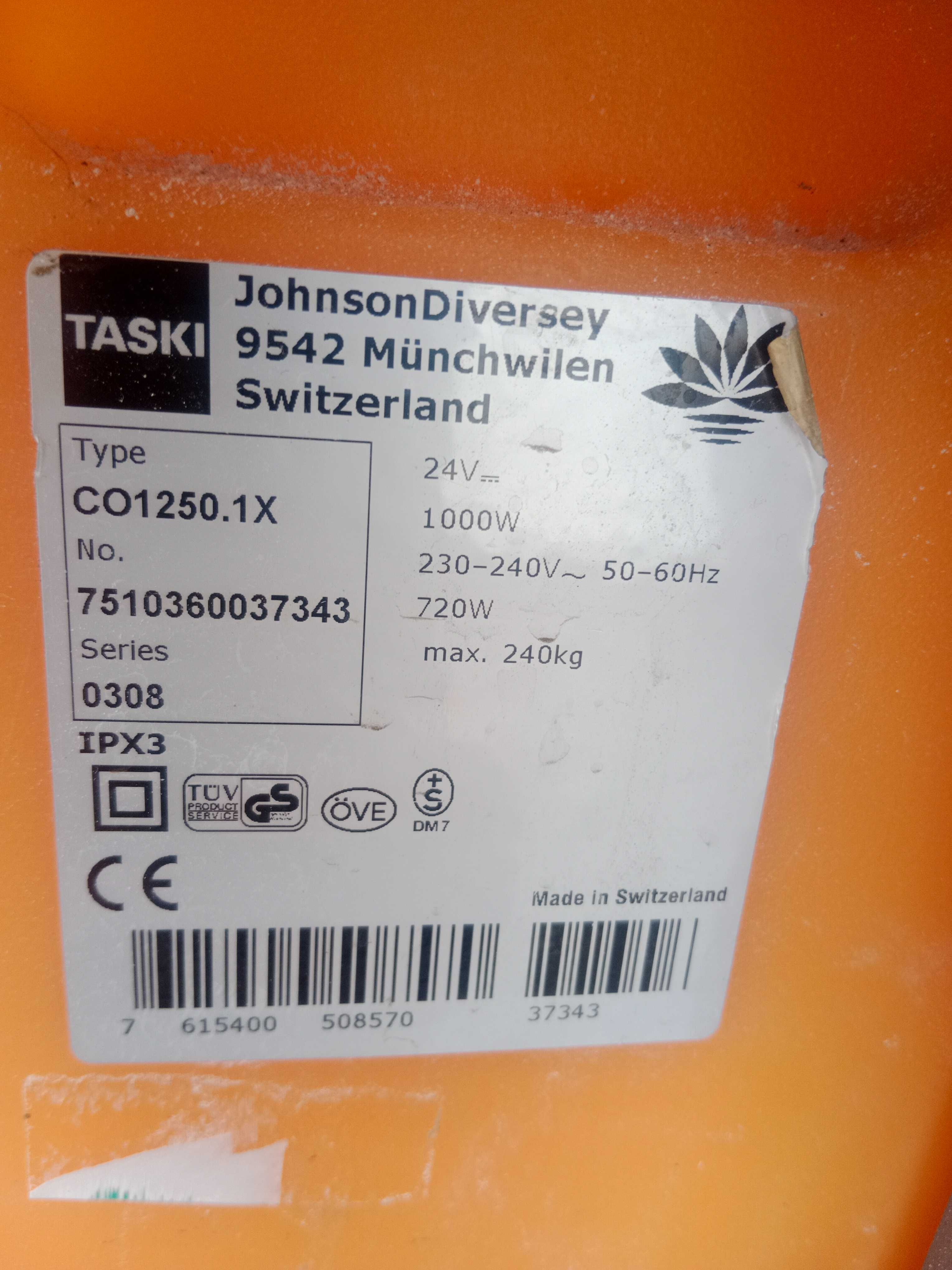 Szorowarka Taski Swingo 1250 b automat szorujący