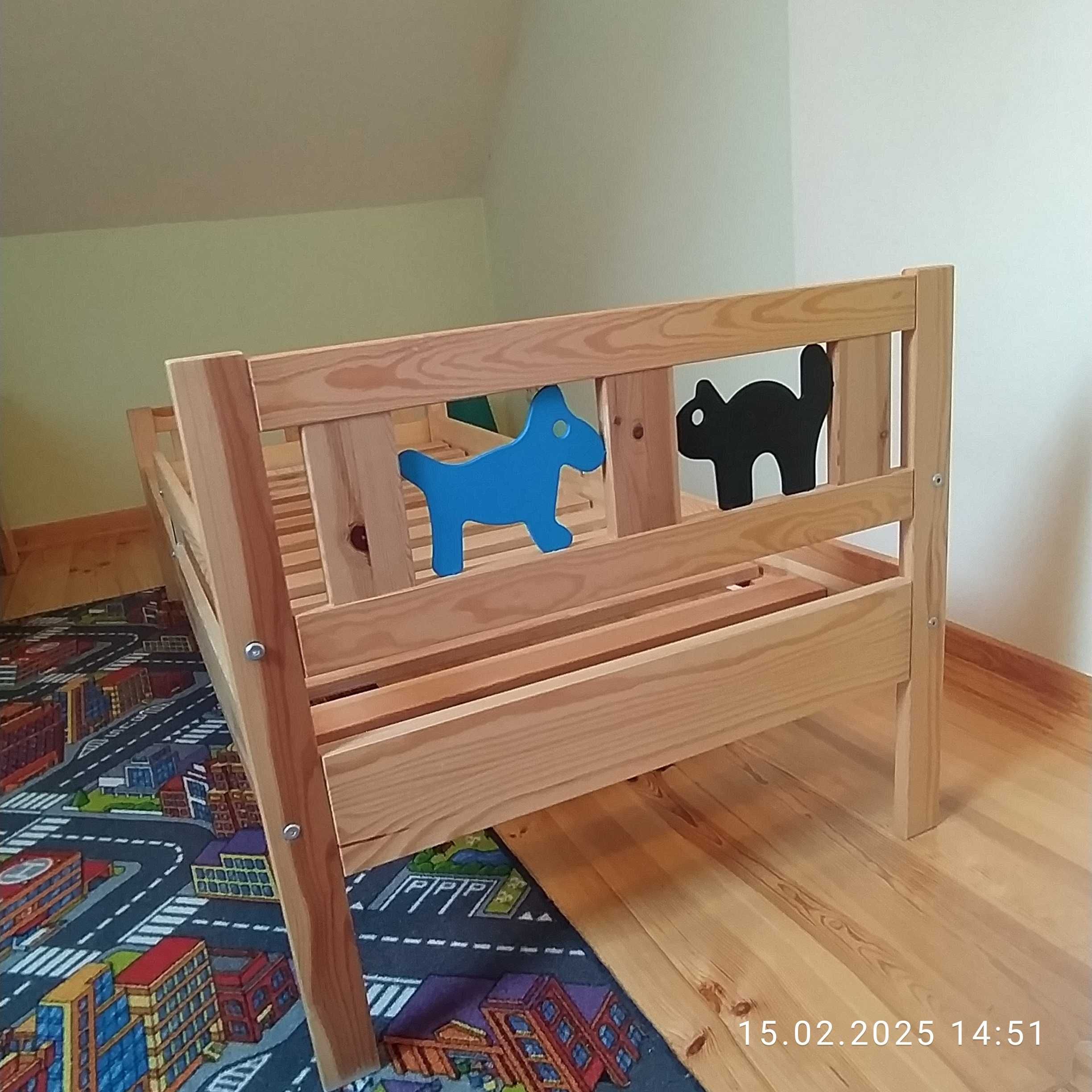 Dziecięce łóżko 70x160