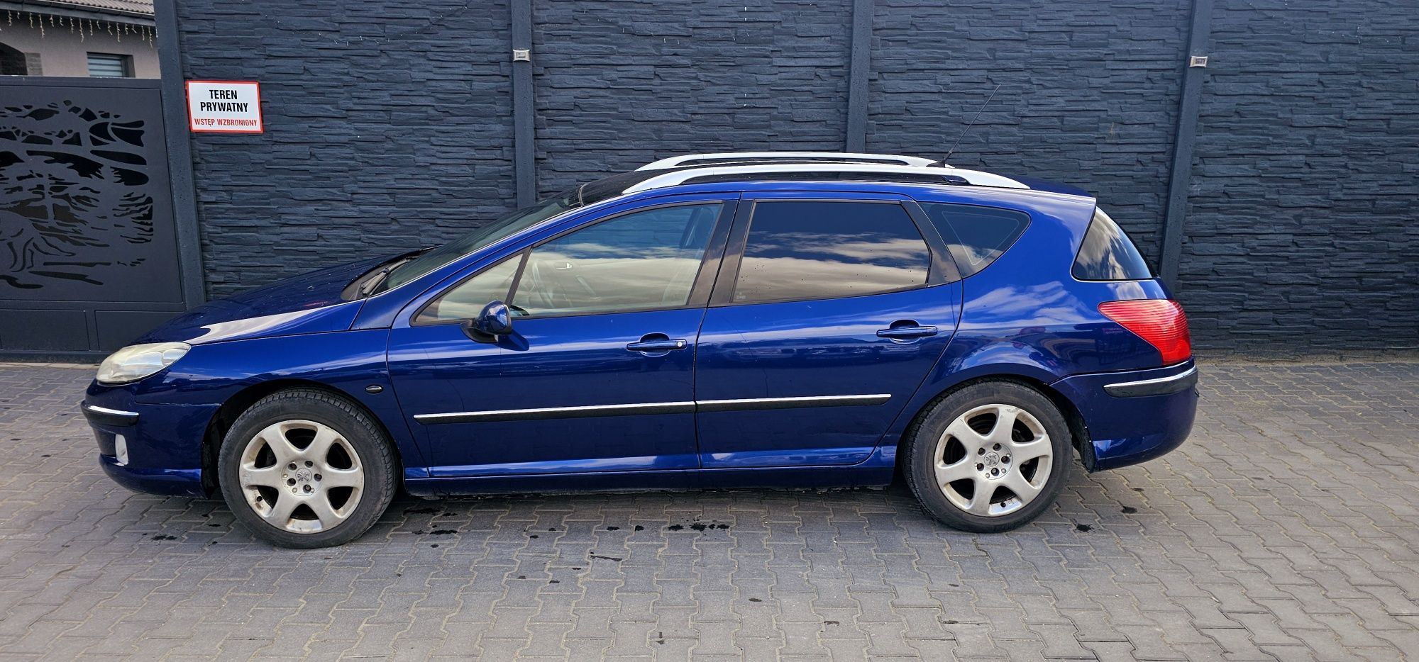 Peugeot 407 SW •GAZ• KLIMA SPRAWNA hak Panorama