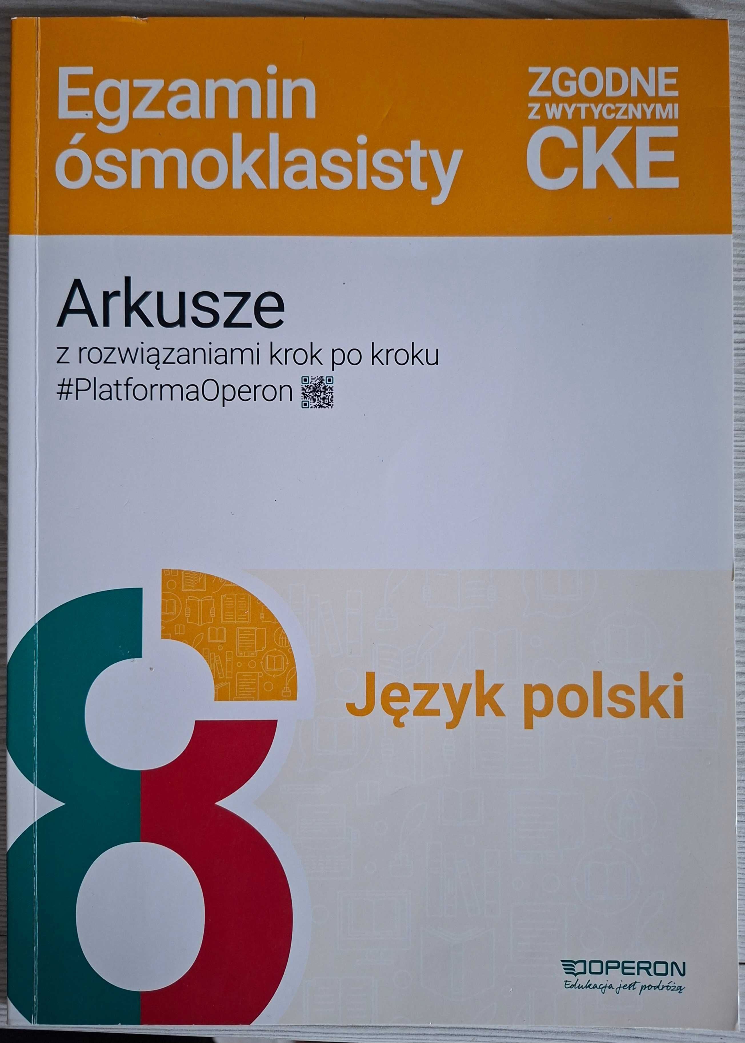 Egzamin ósmoklasisty 2025 Język polski. Arkusze z rozwiązaniami