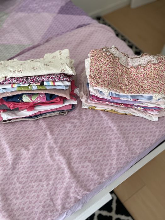 Lote bebe menina de verao 3-6 meses