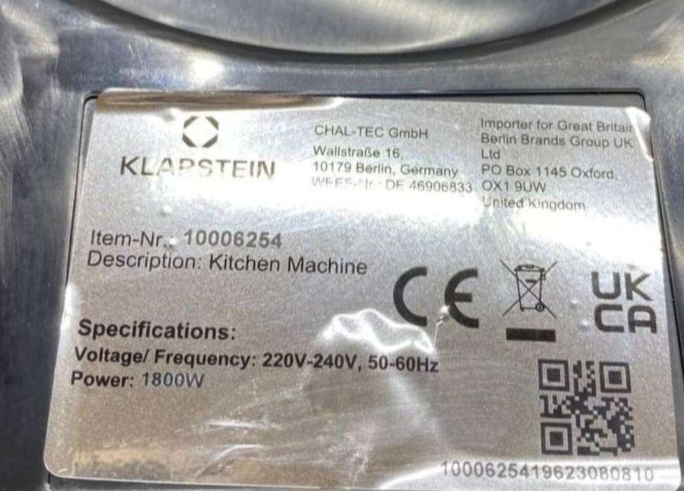 Тістоміс / тестомес / міксер / миксер / блендер / мясорубка / комбайн