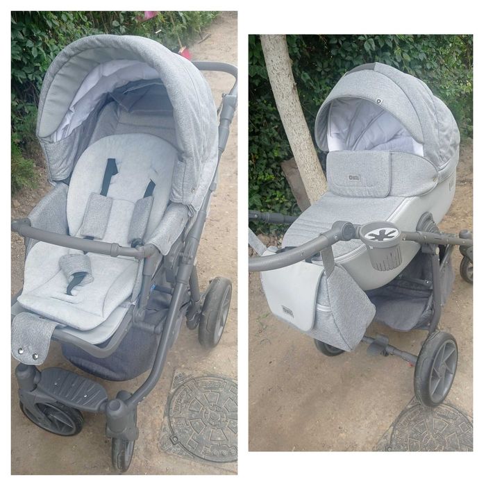 Wielofunkcyjny wózek dziecięcy 2w1