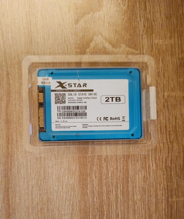 Dysk wewnętrzny SSD X-Star Saber-Tooth Shark 2TB