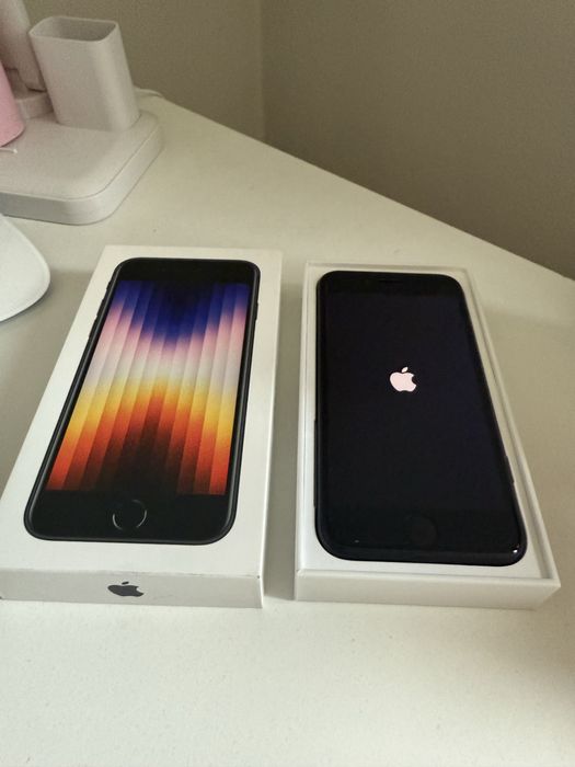 iPhone SE 2022 Midnight 128gb Jak Nowy Oryginalna Bateria 93%
