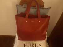 Mala original FURLA, pele genuína, nunca usada,c/dustbag+saco da marca