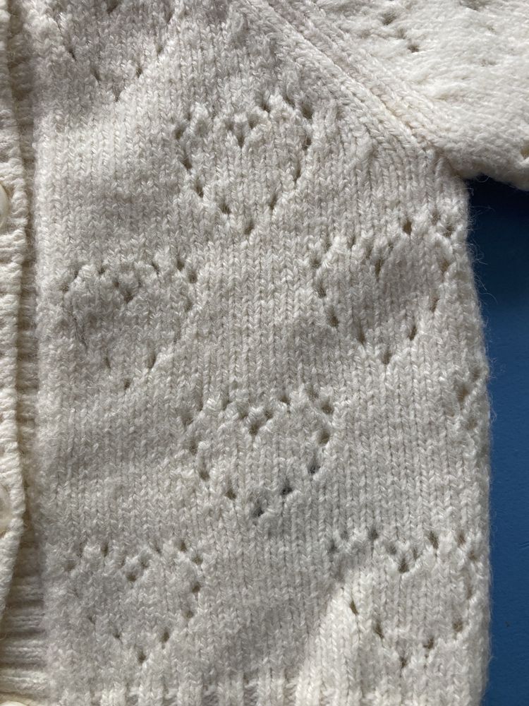Sweterek sweter rozpinany dla dziewczynki H&M rozmiar 68