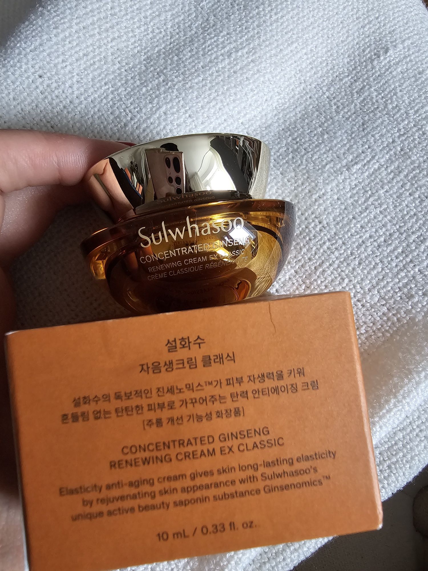 Sulwhasoo concentrated ginseng renewing cream 10ml