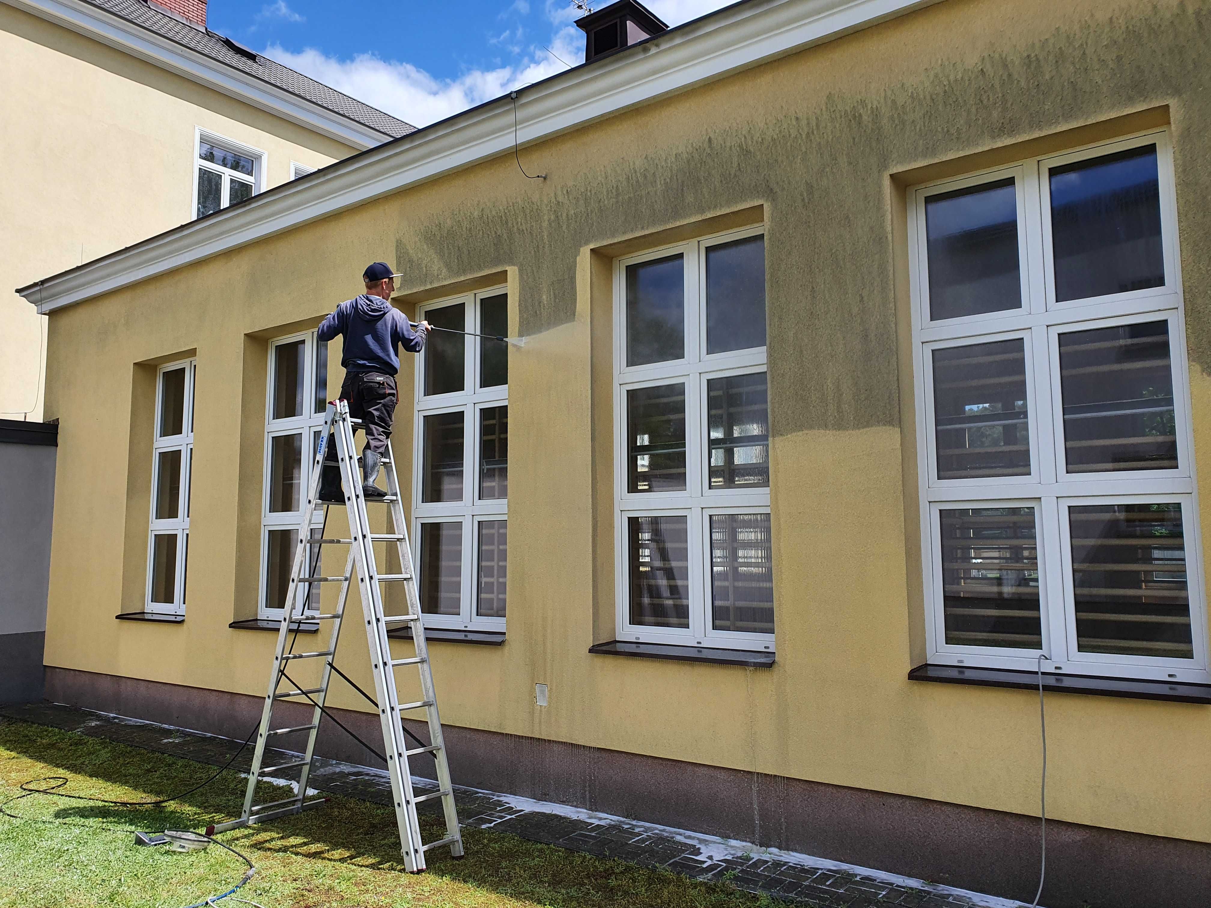 Mycie i Malowanie Dachów Elewacji czyszczenie Dachówki renowacja dachu