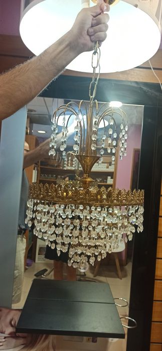 Vendo 2 Candeeiros de teto antigos