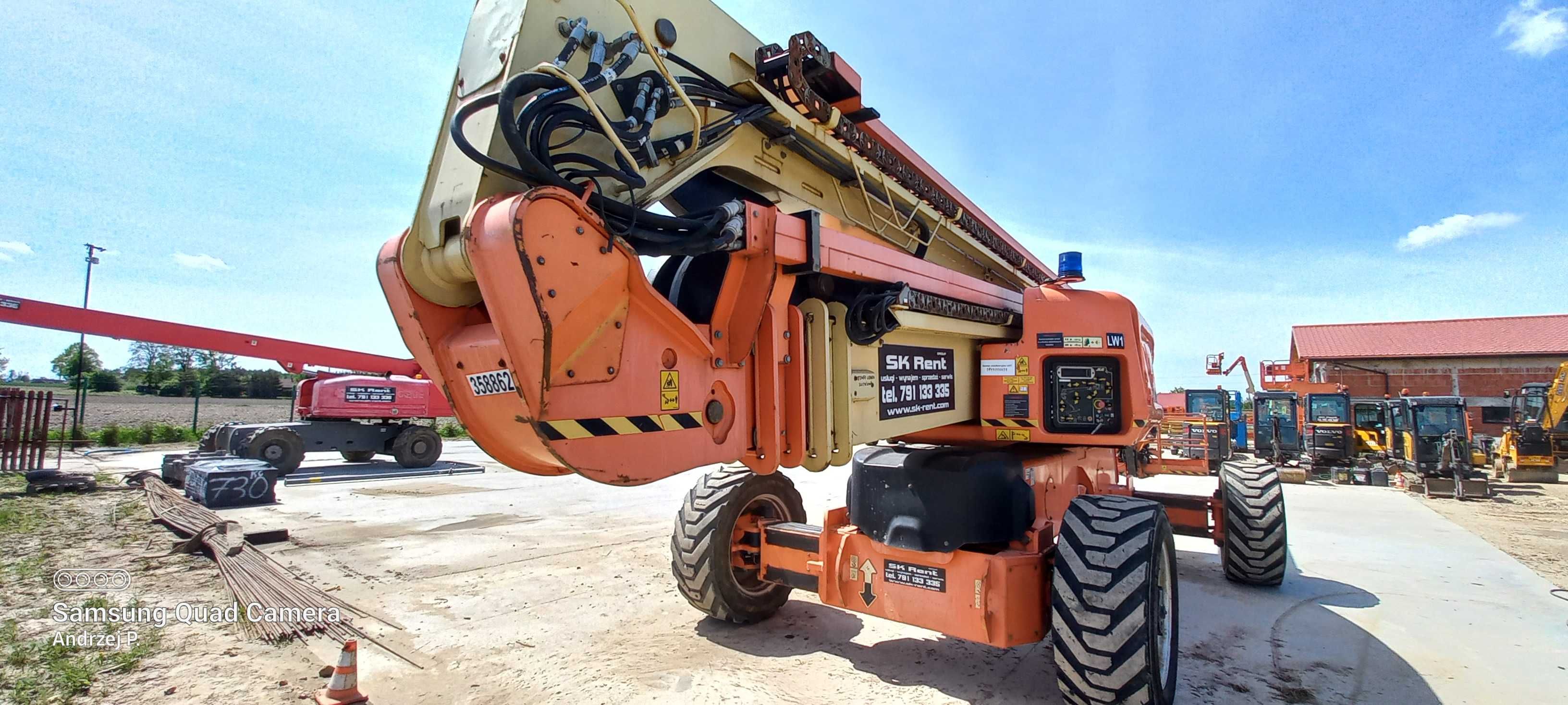 Podnośnik teleskopowo przegubowy JLG 1250 AJP 40 metrów !!!