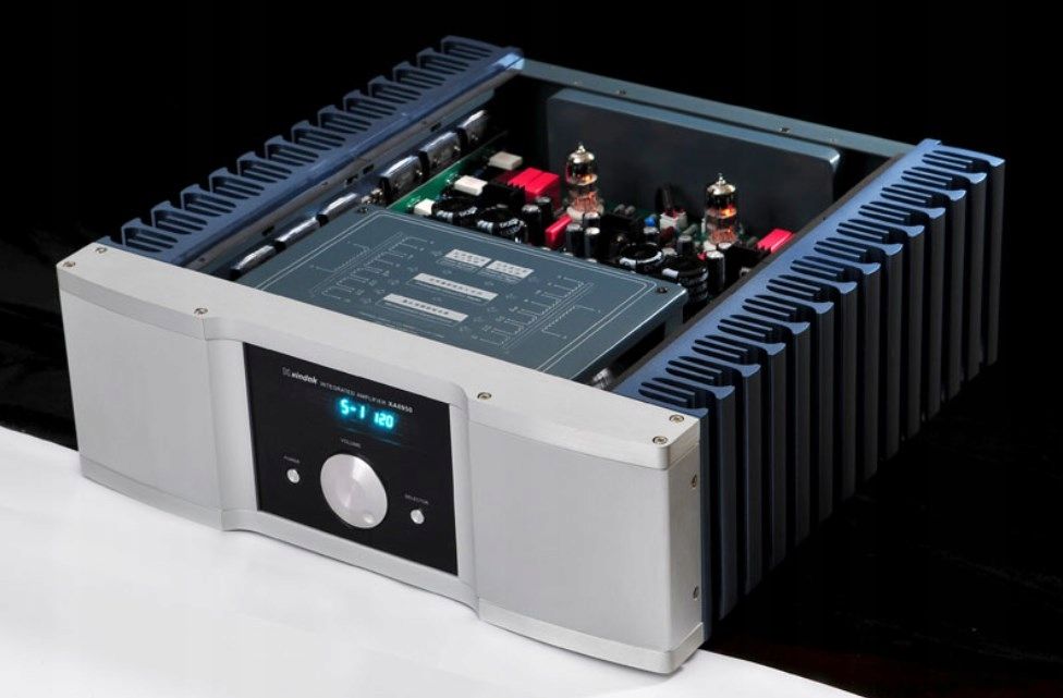 wzmacniacz stereo Xindak XA6950 XLR + pilot zestaw w idealnym stanie!