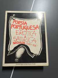 Livro poesia portuguesa erótica e satírica séc XVIII- XIX