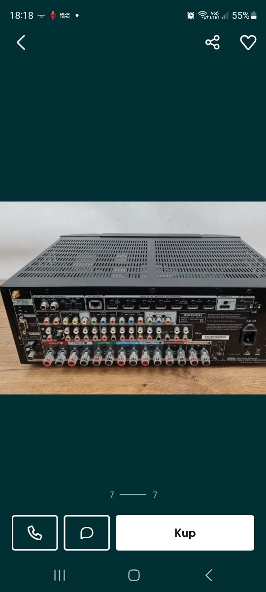 Harman / Kardon amplituner z dvd .cd.