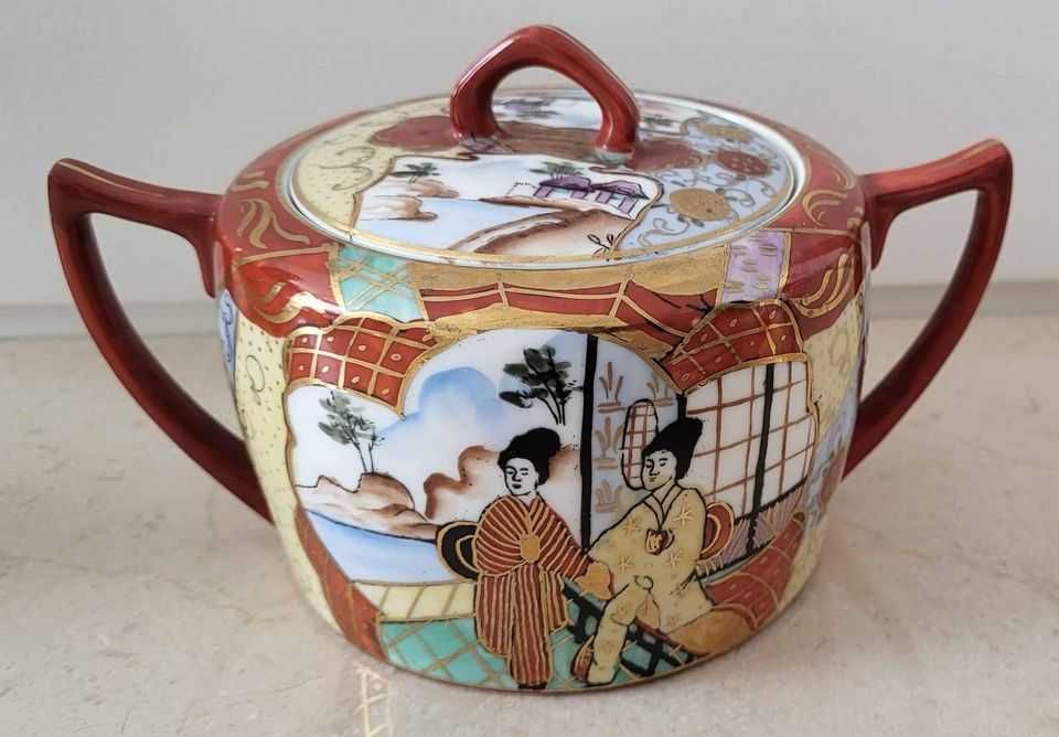 Serviço de café "casca de ovo" Vista Alegre. Satsuma NOVO