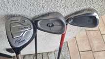 3 kije golfowe leworęczne na imprezy integracyjne. + Gratis pilki tee.
