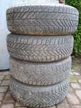 4 Koła VW 5x100 z oponami zimowymi 195/65 r15 Dębica + kołpaki