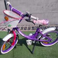 Rower fioletowo-różowy 16 cali