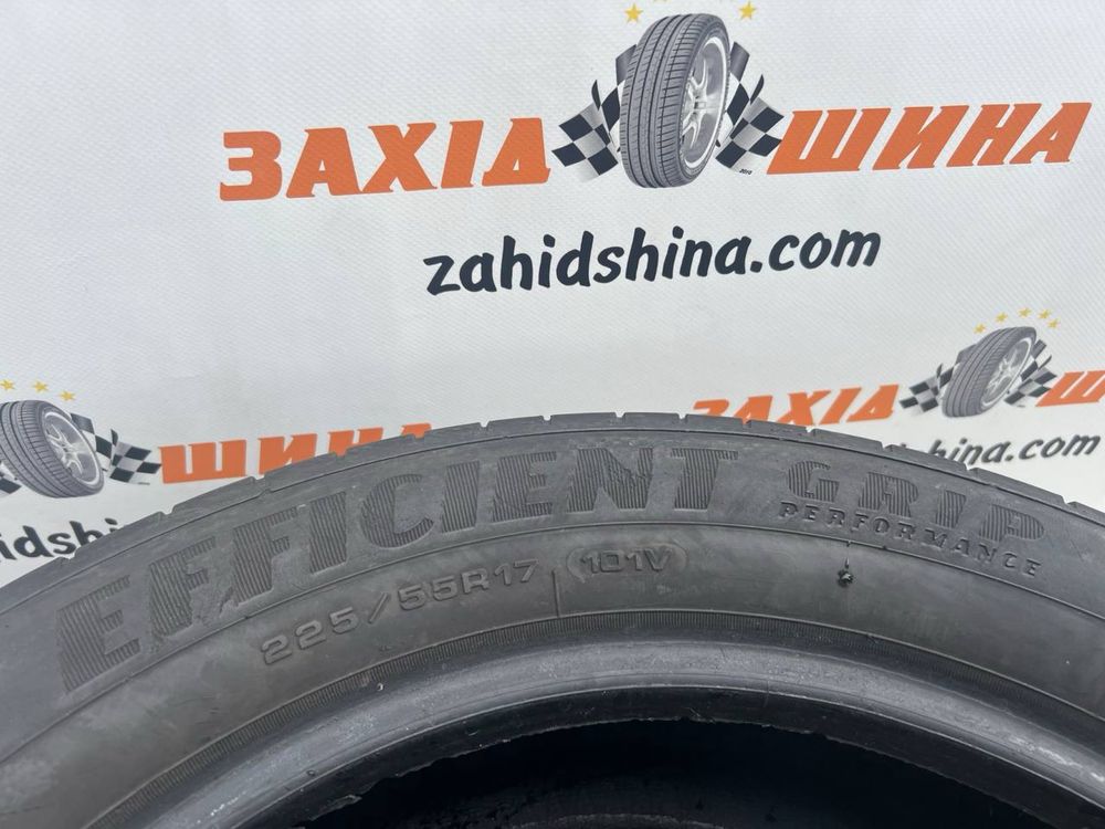 Літні вживані шини 225/55R17 Goodyear EfficientGrip Performance літо