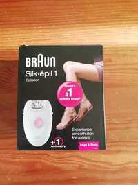Máquina depiladora Braun Silk-épil 1 completamente nova