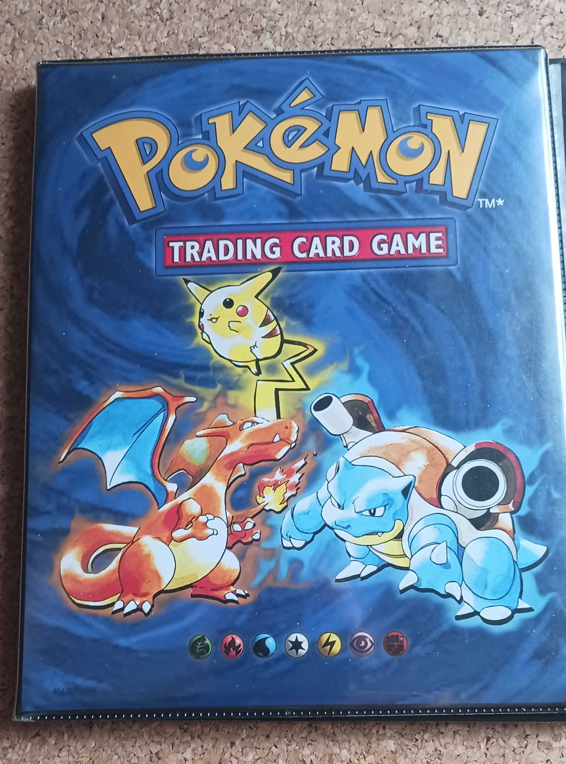 Caderneta/Binder vintage de cartas Pokémon TCG (trading card game)