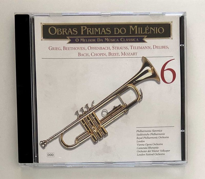 CDs de música clássica - Pack de 8 ou indiviual