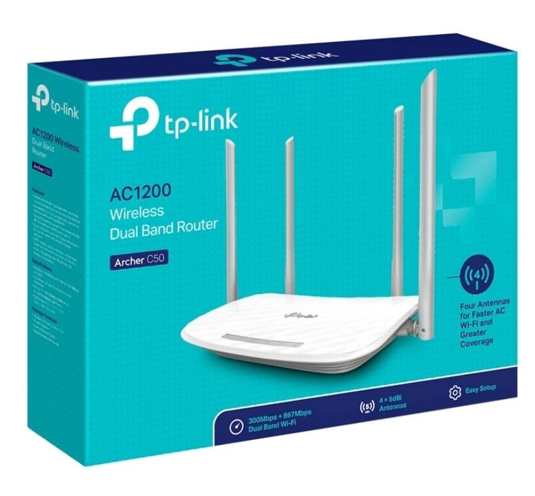 Бездротовий маршрутизатор (роутер) TP-Link Archer C50