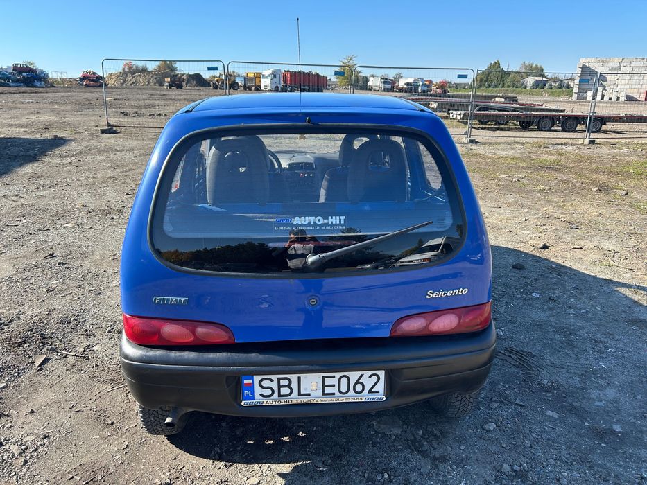 Fiat Seicento 2002r. 1.1 MPI 124tys.!
