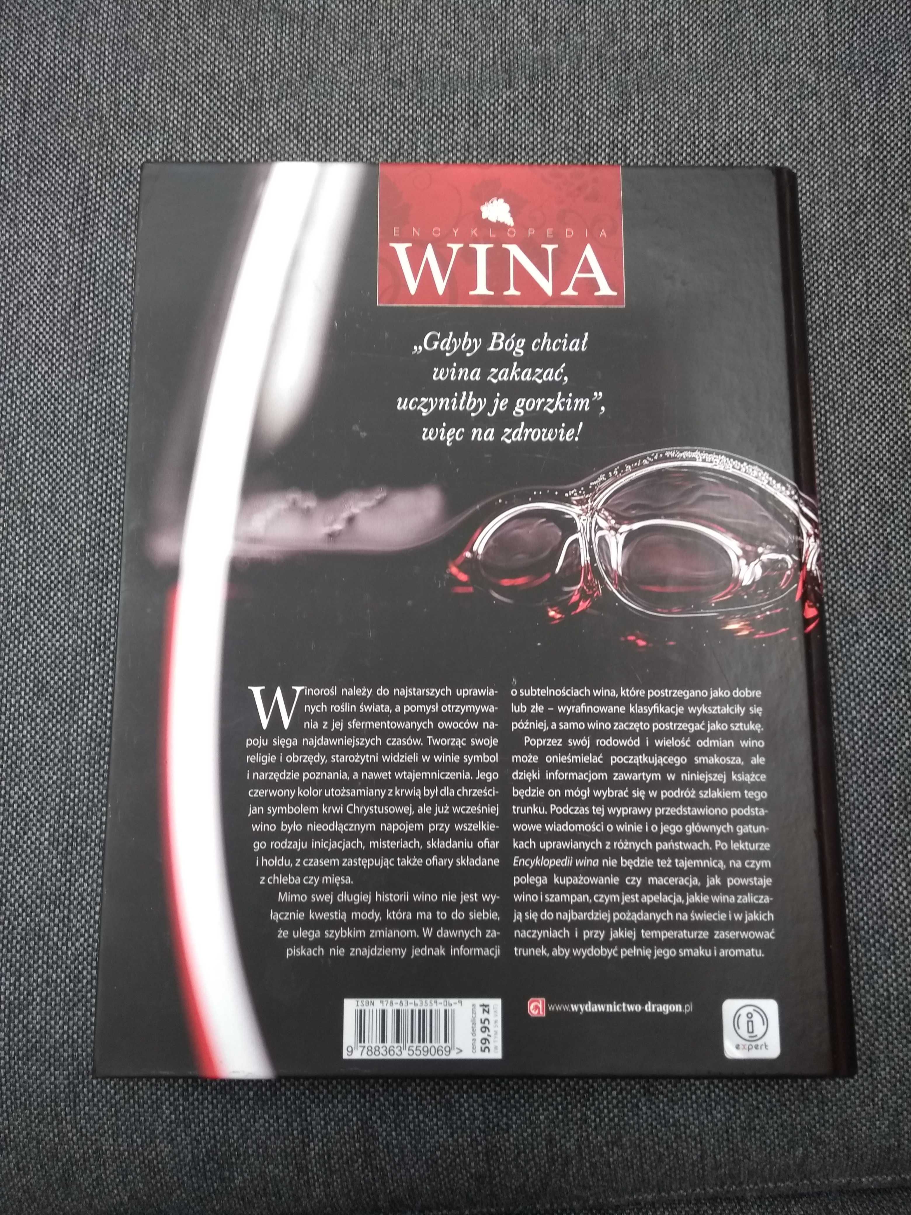 NOWA książka Encyklopedia wina WYSYŁKA