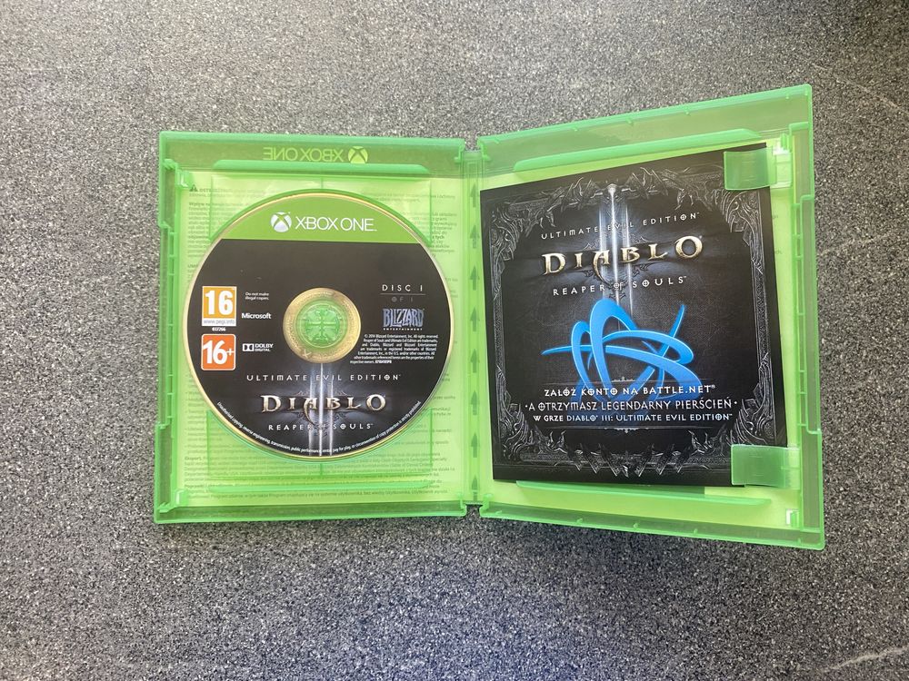 Gra Diablo 3 III Reaper Of Souls Na Xbox One/Series x.