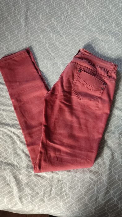 2 pares calças Sarja
