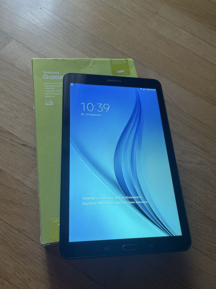 Планшет Samsung Galaxy Tab E