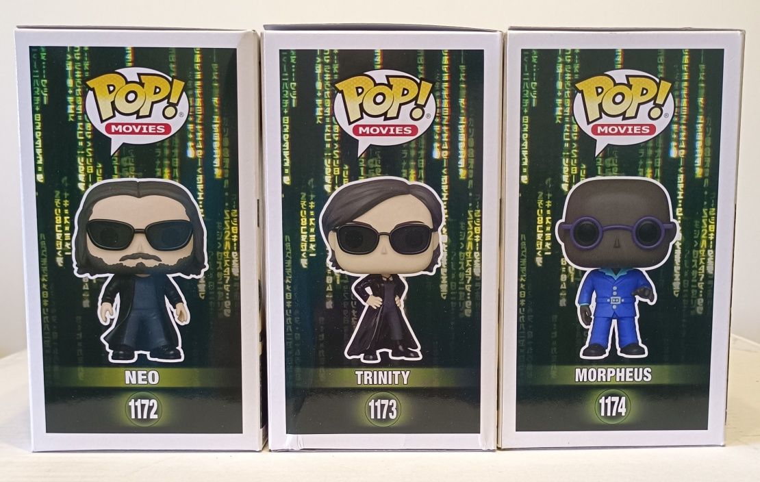 Funko POP The Matrix - colecção completa