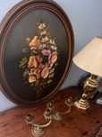 Vintage quadros pintados mao