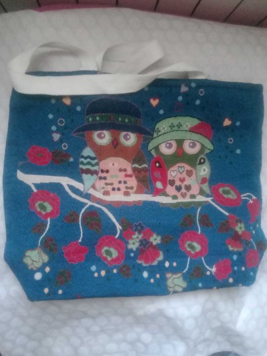 Torba Sowa shopper na zakupy