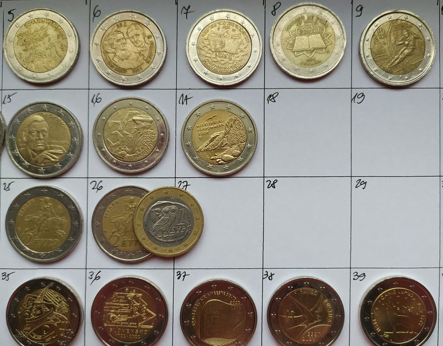 2 euro monety okolicznościowe
