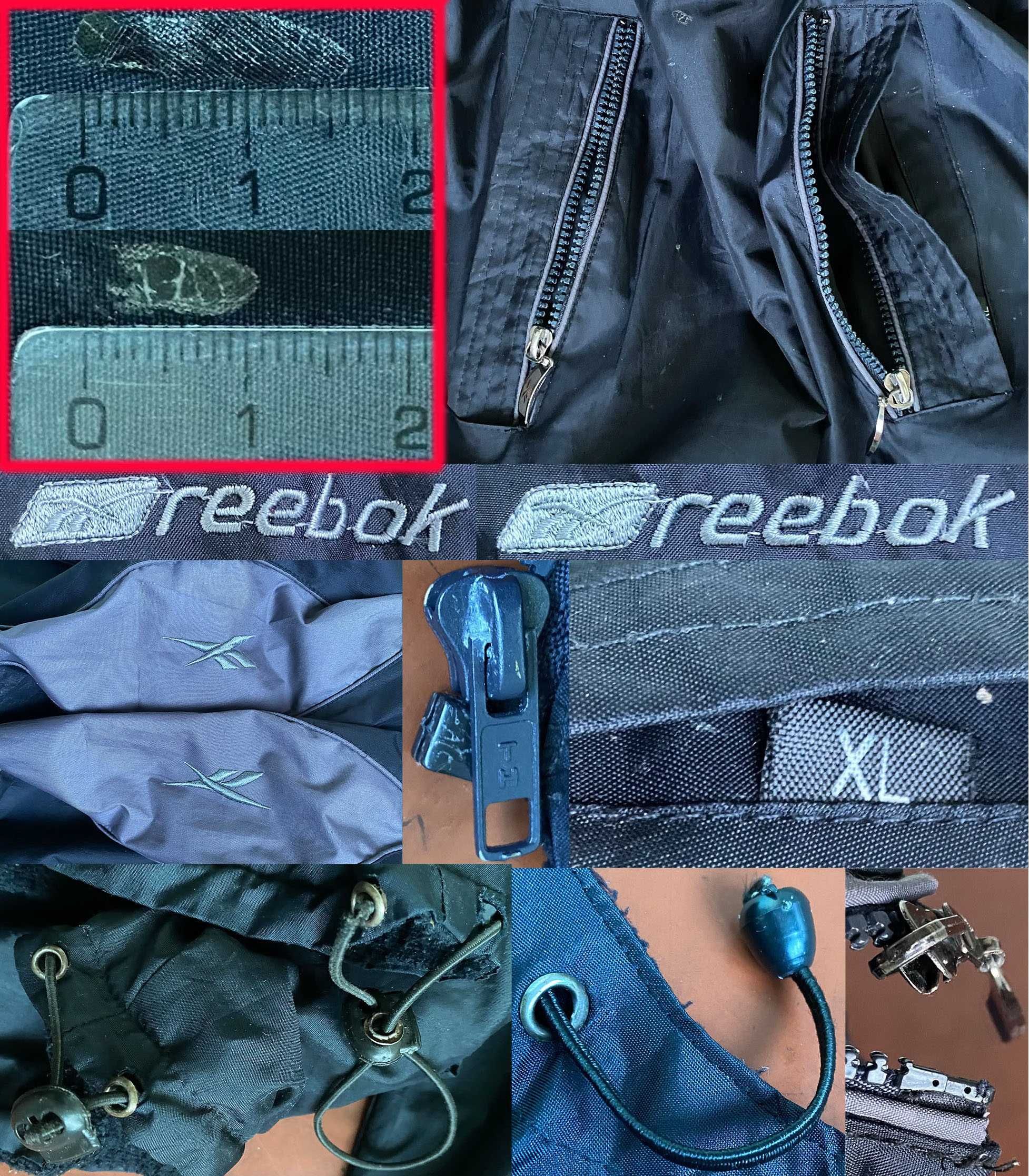 Куртка Reebok Размер 50 XL 52 XXL 54 XXXL Дождевик Ветровка Кофта Худи