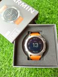 Годинник Garmin Fenix 6 Titanium Sapphire with Orange Band