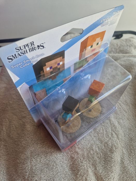 Figurki Amiibo Minecraft Steve & Alex