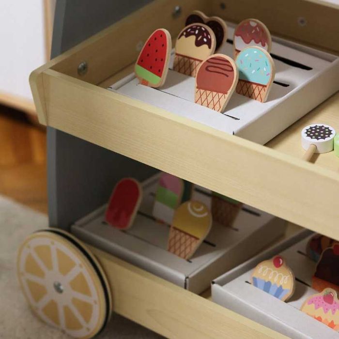 Дитячий Магазин крамниця з морозивом Mamabrum ( на колесах), Новий